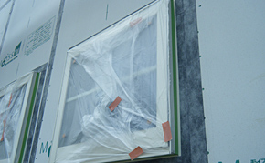 構造用面材の目地処理