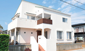 塗り壁外断熱エコリフォーム４コンフォート施工例