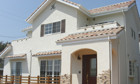 塗り壁外断熱エコリフォーム４コンフォート施工例