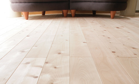 木曽ヒノキ無垢一枚板フローリング FREBIOフレビオ