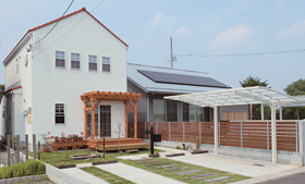 国土交通省防火認定工法ナチュラⅡ施工例